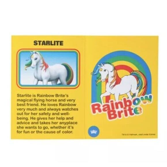 🔥Rainbow Brite 40th Anniversary Starlite Horse Minifigure TLS Toy BNWT🔥 - Picture 6 of 6